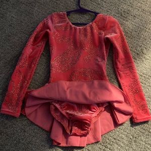 Girl figure skating dress size 6-7